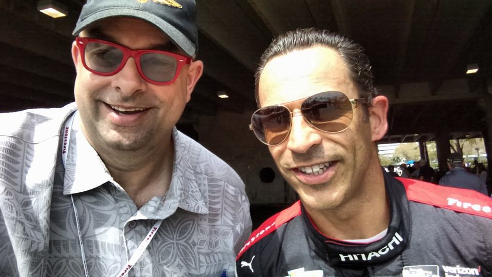 With 4 Time Indy 500 Champion - Helio Castroneves