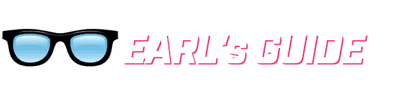 Earls Guide Logo - White