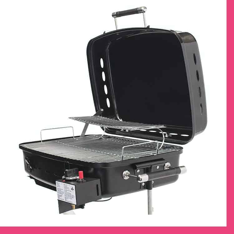 Flame King RV Mounted Motorhome Gas Grill